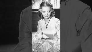Bette Davis HATED the way she looked 😳 #acting #classichollywood #vintage