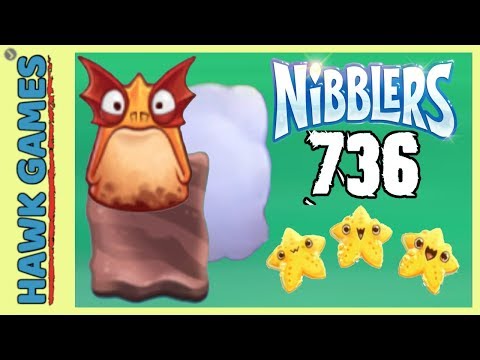Fruit Nibblers Level 736 - 3 Stars Walkthrough, No Boosters