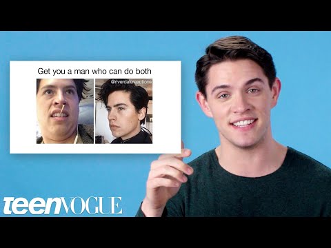 Riverdale's Casey Cott Reviews Riverdale Memes | Teen Vogue