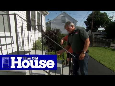 How to Repair a Rusted Wrought Iron Railing | This Old House