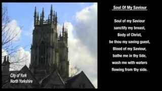 Soul Of My Saviour hymn with on-screen LYRICS