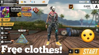 How to get free clothes in Free Fire! [Lulubox]