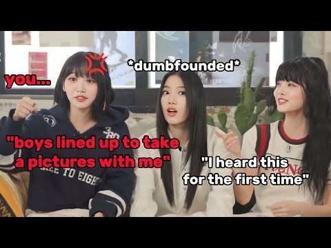 Chaewon was asked if she had a boyfriend (she got angry again)