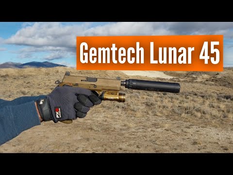 Gemtech Lunar 45 Suppressor | Testing with 45 ACP and 45 Long Colt | Supersonic and Subsonic ammo