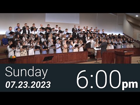 07/23/2023 Sunday 6pm - Full Service