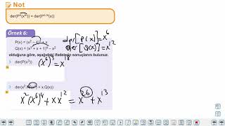 Eğitim Vadisi TYT Matematik 44.Föy Polinomlar 1 Konu Anlatım Videoları