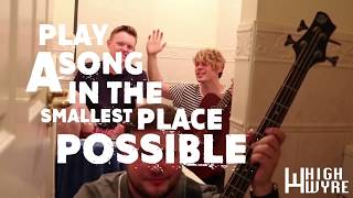 High Wyre&#39;s play a song in the smallest place possible series - Part 1 - &quot;Mess&quot; in Chris&#39;s bathroom