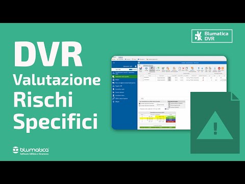 Blumatica DVR: Valutazione rischi specifici