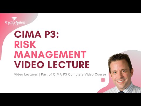 CIMA P3 Risk Management | Online course with video lectures - description