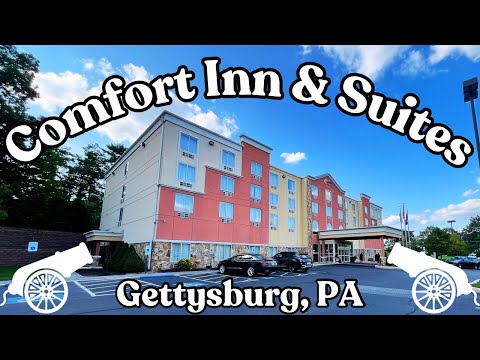 Comfort Inn & Suites Gettysburg | Hotel Tour & Review | PLACES TO STAY IN GETTYSBURG, PA