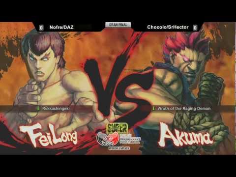 Nofre:DAZ vs Chocolo:SrHector - Final SSFIV 2vs2 - PRIDE LVP 2011