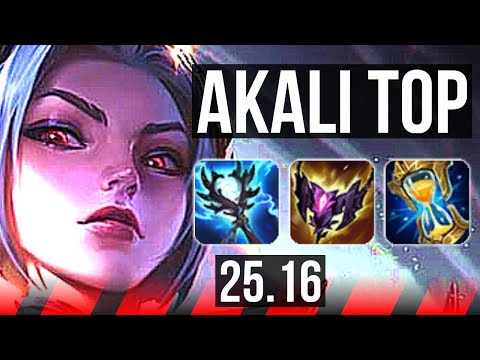 AKALI vs URGOT (TOP) | Quadra | KR Master | 25.16