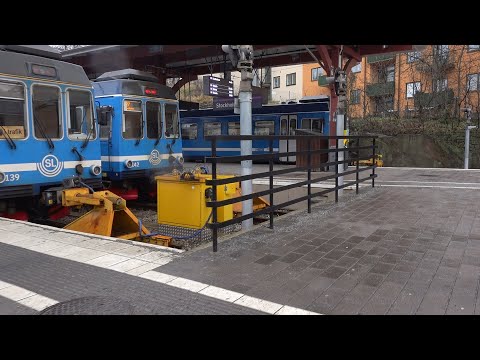 Stockholms Östra to Mörby, Light rail / Roslagsbanan Stockholm, Sweden