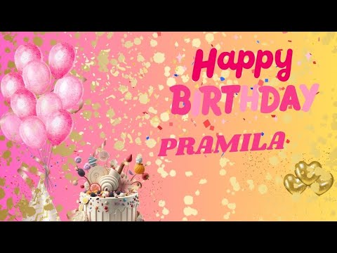 Happy birthday Pramila