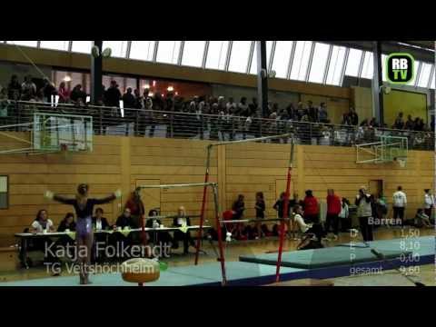 Katja Folkendt - Kunstturnen Damen - Regionalliga Mitte 2012 - 3. Wettkampftag