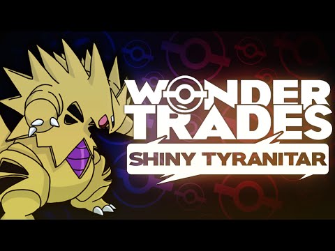 "SHINY TYRANITAR!" - WonderTrade Friday! #WTF - Pokemon Omega Ruby & Alpha Sapphire Livestream