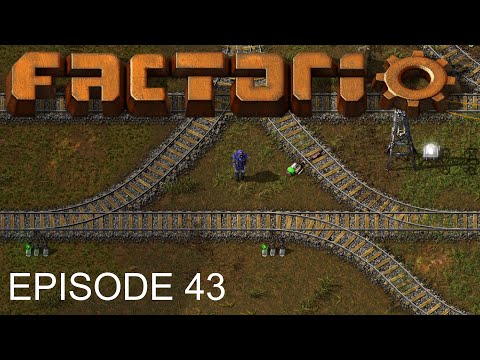 Factorio Episode 43, Train fuel stop