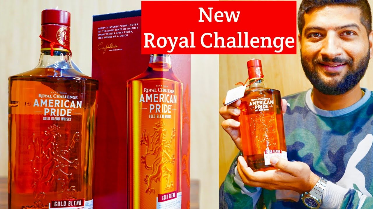 All New Royal Challenge Whisky 😍 | American Pride Whisky Review | The Whiskeypedia
