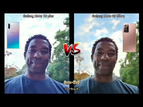 Galaxy Note 10 plus vs Galaxy Note 20 Ultra Camera test comparison. A very good match.