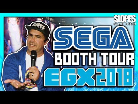 SEGA's booth at EGX 2018 - SGR