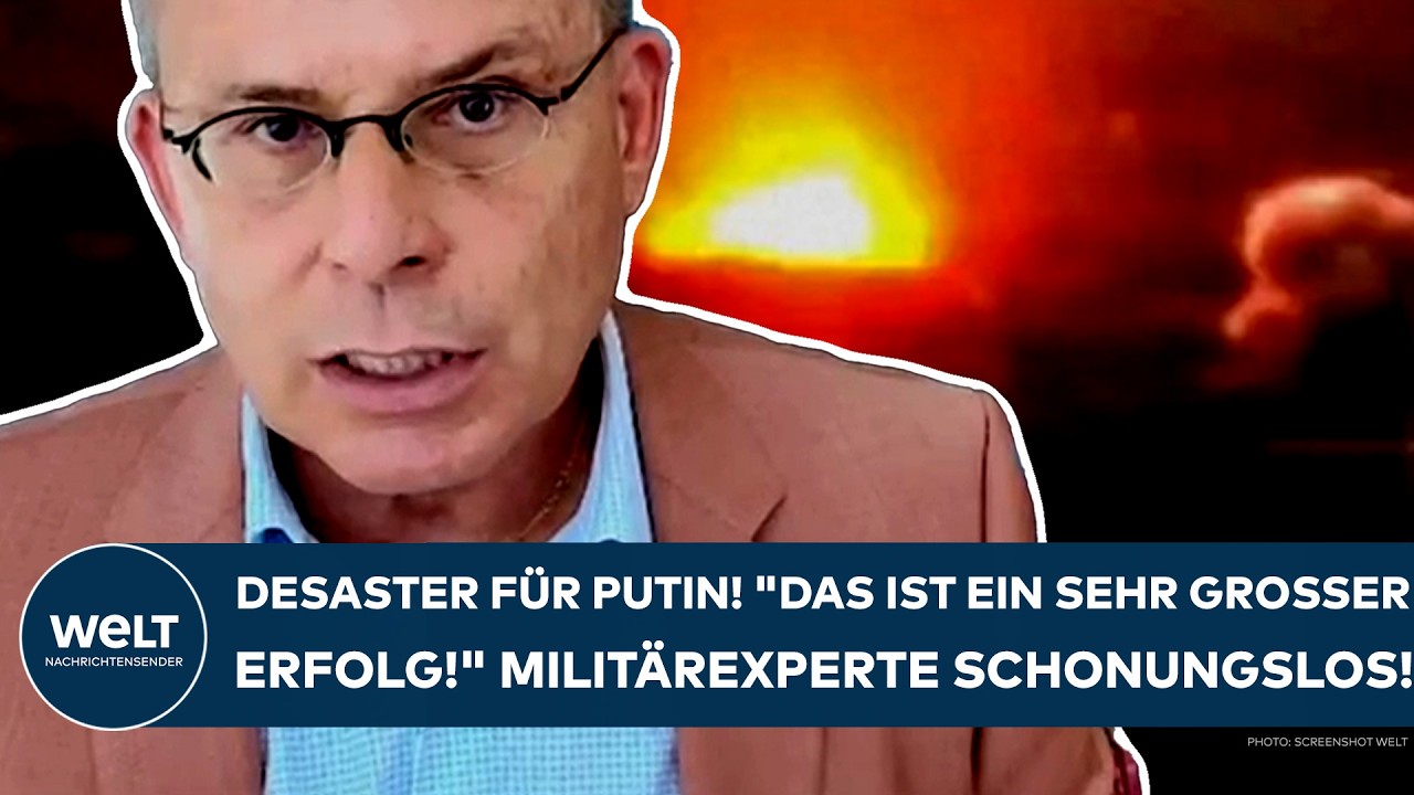 UKRAINE-KRIEG: Desaster für Putin! "Das ist ein sehr großer Erfolg!" Militärexperte schonungslos!