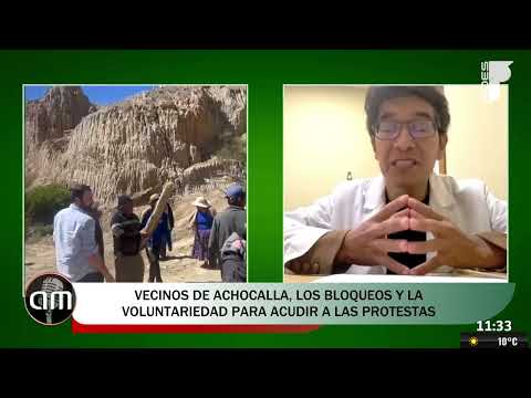 🟢 Vecinos de Achocalla, los bloqueos y la voluntad para acudir a las protestas |15.06.26|