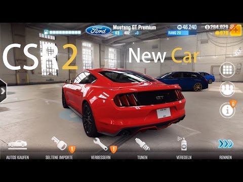 [New Car & Painting] Ford Mustang GT - Let's Play CSR Racing 2 iOS Gameplay [1080p / FullHD]