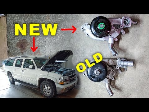 2003 Chevy Suburban Water Pump Removal & Install