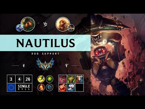 Nautilus Support vs Leona - EUW Challenger Patch 14.14