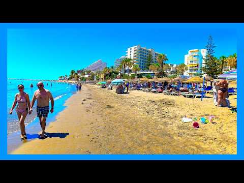 Benalmadena Spain Beach Walk Malaga Costa del Sol | August 2025