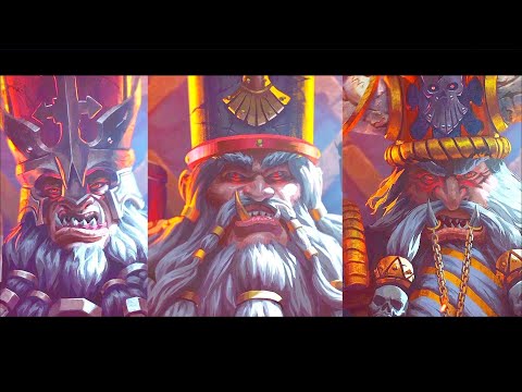 Differences in Chaos Dwarfs Cinematics. Total War Warhammer 3