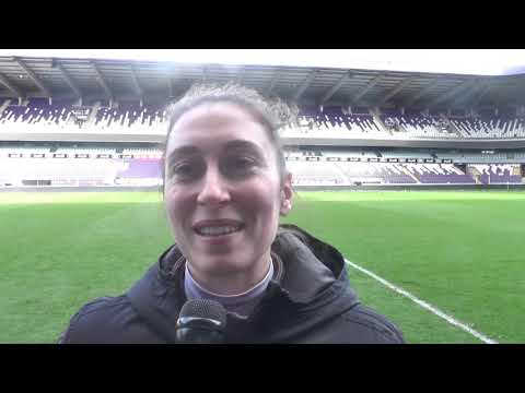 Audrey Demoustier après RSC Anderlecht - FWS Woluwe le 27.03.2021