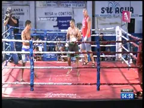 K.W. 3: Esteban "Tsunami" Azurica (Uru) vs Exequiel "El Contender" Gorosito (Arg)