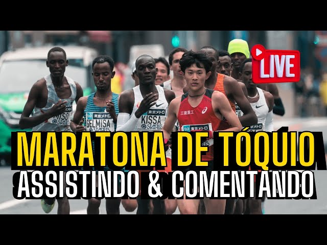 🔴MARATONA de TÓQUIO: Assistindo & Comentando