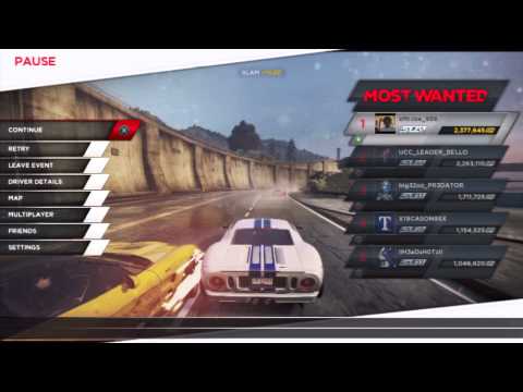 Lets Play: Need For Speed Most Wanted- Ford GT- NFS006