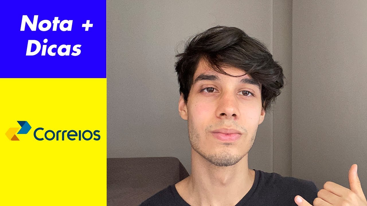Minha nota no concurso do CORREIOS!! (Aprovado)