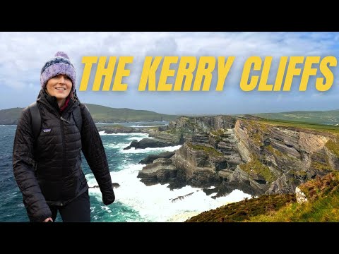 Ring of Kerry Drive Scenery in Ireland & Visiting THE KERRY CLIFFS! As good as the cliffs of Moher?