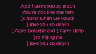 Stefy - Love you to death lyrics