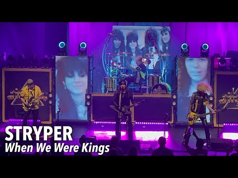 STRYPER - When We Were Kings - Live @ Arlington Music Hall - Arlington, TX 9/28/24 4K HDR
