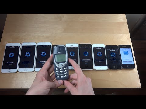 iPhone 7 vs. 6S vs. 6 vs. SE vs. 5C vs. 5S vs. 5 vs. 4S vs. 4 - Benchmark Speed Test!