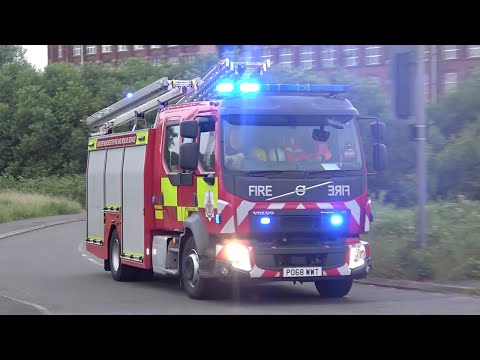 *Tannoy* Ashton Pump Turnout - Greater Manchester Fire And Rescue Service