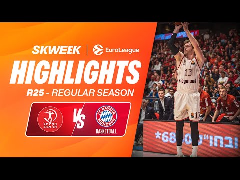 HAPOEL TEL AVIV / BAYERN MUNICH - EuroLeague Highlights R25