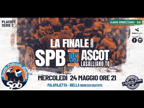 Serie C - FINALE  PLAYOFF - Gara 1 - SPB Ilario Ormezzano Sai Vs Ascot Lasalliano Torino