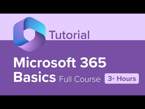 Microsoft 365 Basics Full Course Tutorial (3+ Hours)