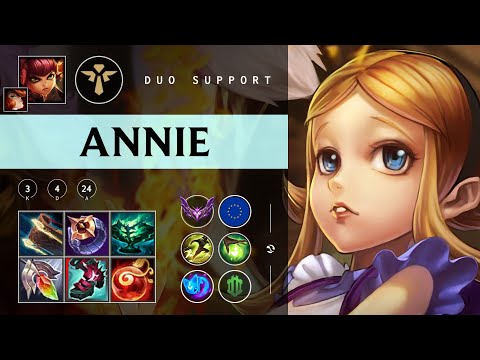 Annie Support vs Nami - EUW Master Patch 25.24