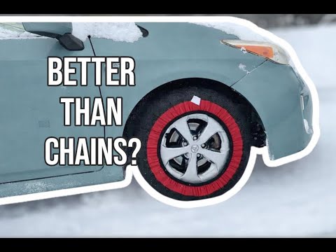 Better Than Chains? Amazon Snow Socks Real Winter Test