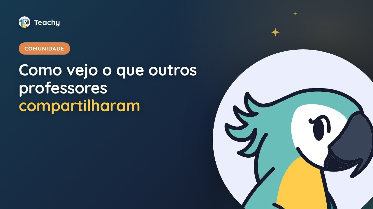 Thumbnail do tutorial em vídeo da Teachy