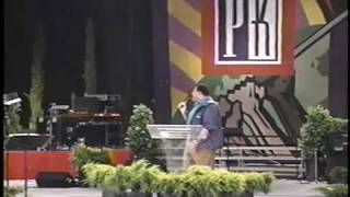 1995 Promise Keepers at Los Angeles Coliseum with Tony Evans part 1 of 4