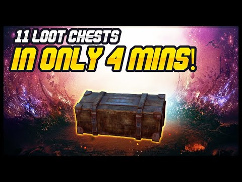 OUTRIDERS - 11 LOOT CHESTS IN 4 MINUTES! NO COMBAT! INFINITE LOOP! FREE AND FAST EPIC / RARE LOOT!