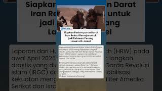 Siapkan Kekuatan! Iran Rekrut Remaja jadi Relawan Perang Lawan AS-Israel, Siaga Pertempuran Darat